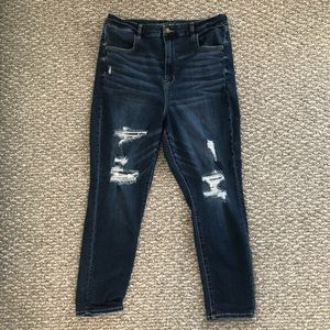 AE Size 18 Short Curvy Super High Rise Jean
